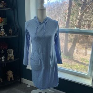 Hooded blue nigh gown women’s size S